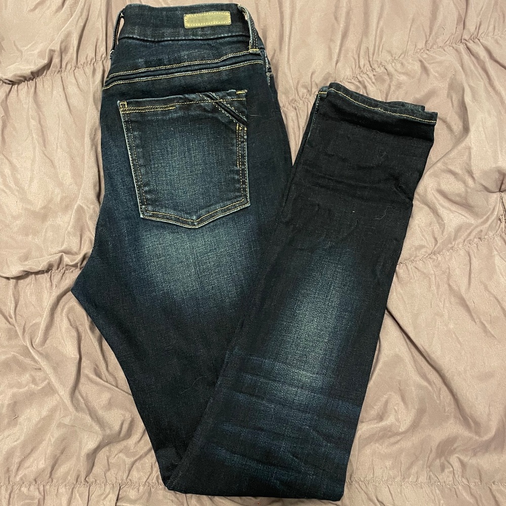 Buckle Black Skinny Jeans Size 27
